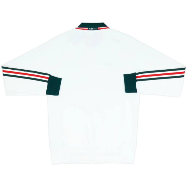 2026-2027 Mexico Away Originals Jacket (White) - Kids-SoccerKits Hub | Buy Soccer Jerseys Online